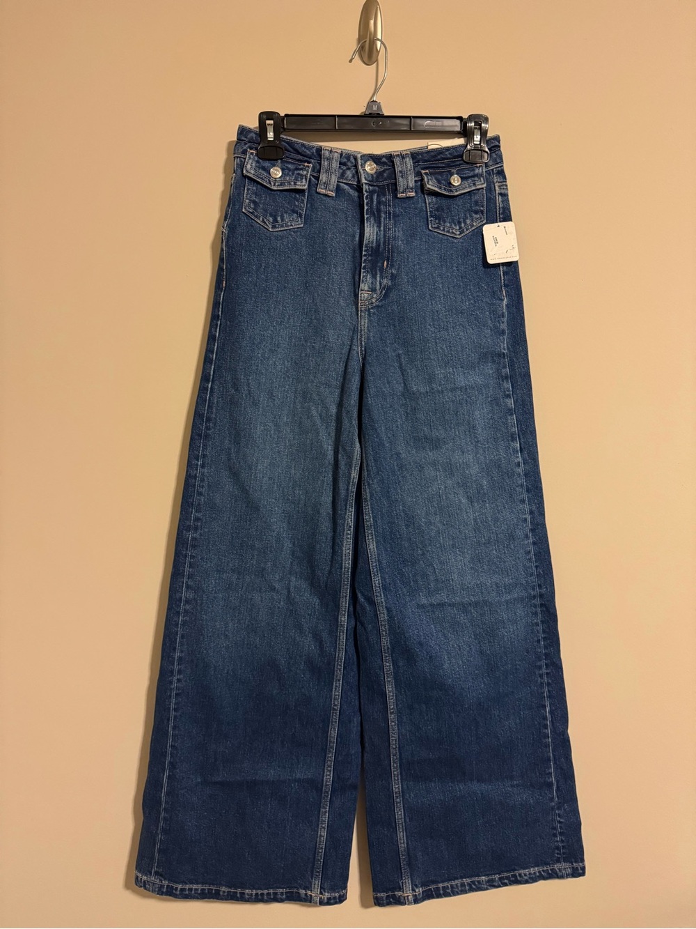 We The Free Kellee High Rise Palazzo Jeans